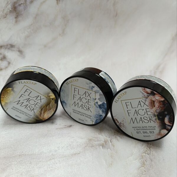 Мгновенная противовоспалительная маска для лица FlaxFaceMask